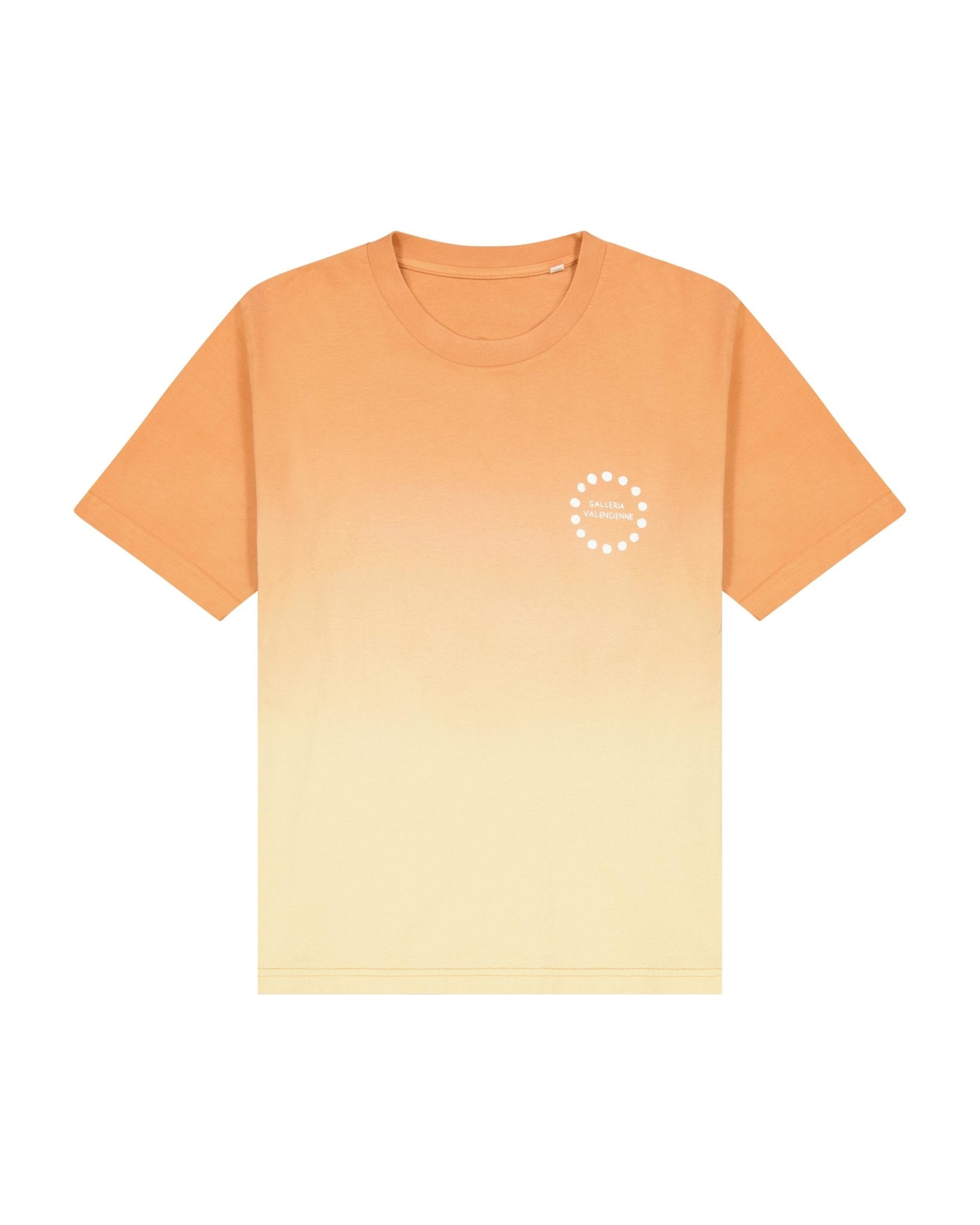 T-shirt - Orange Tie & Dye ‘’ Puglia is the new California ‘’ Unisex