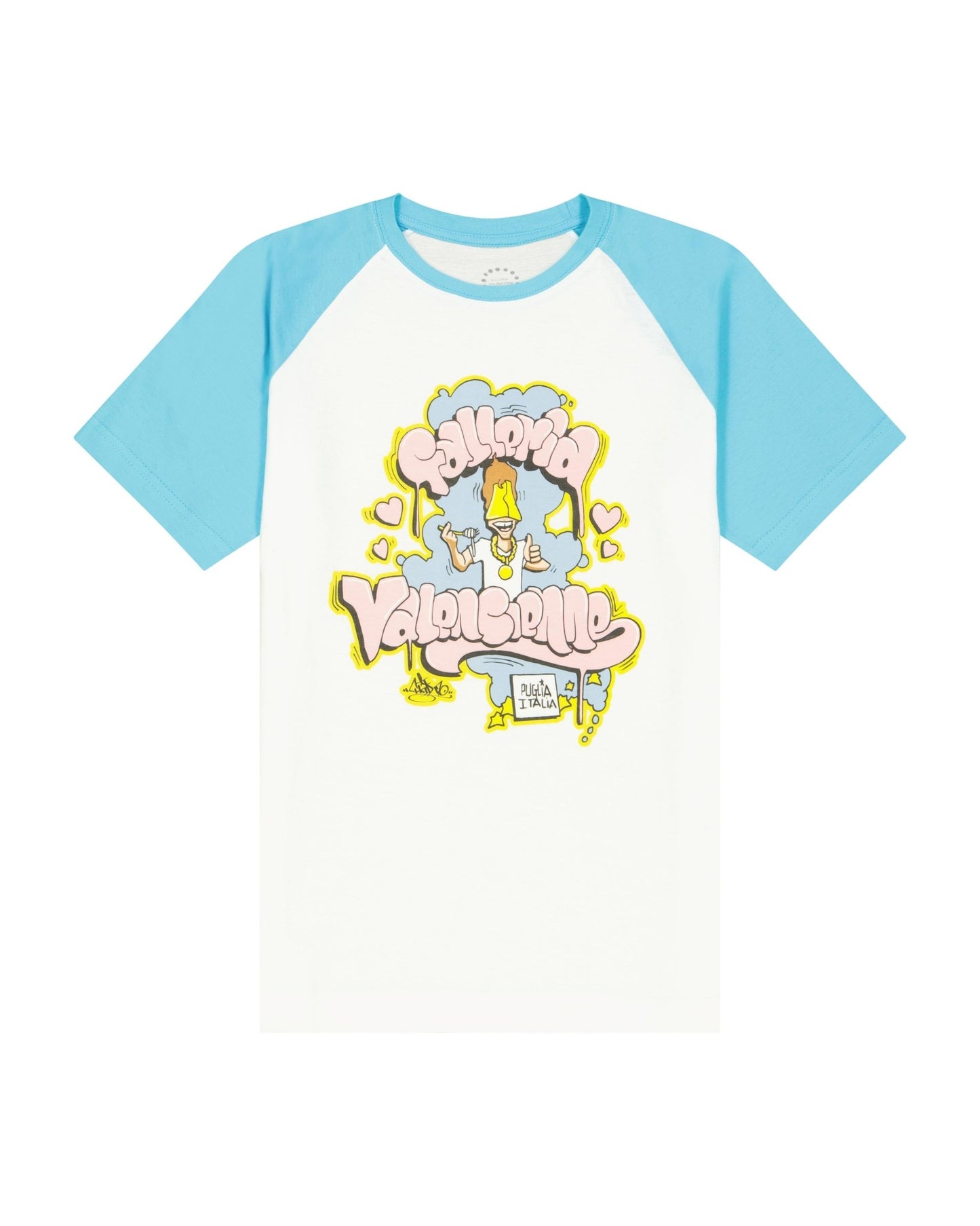 T-shirt - T - Kid 170 x Galleria Valencienne - Sky Blue