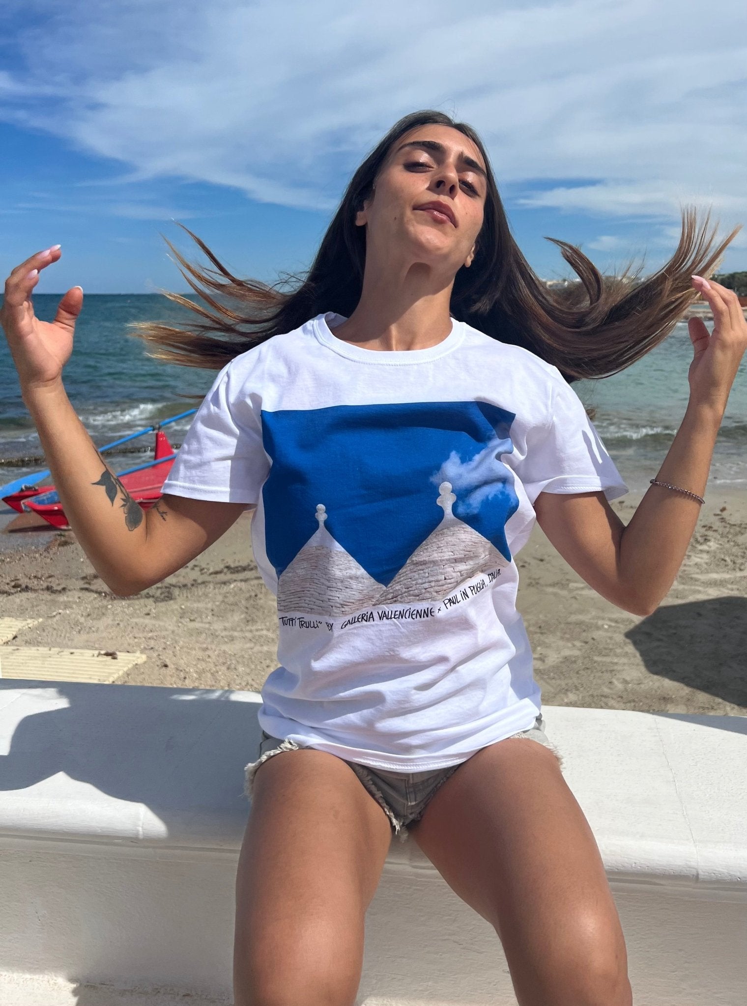 T-shirt - White Trulli photo