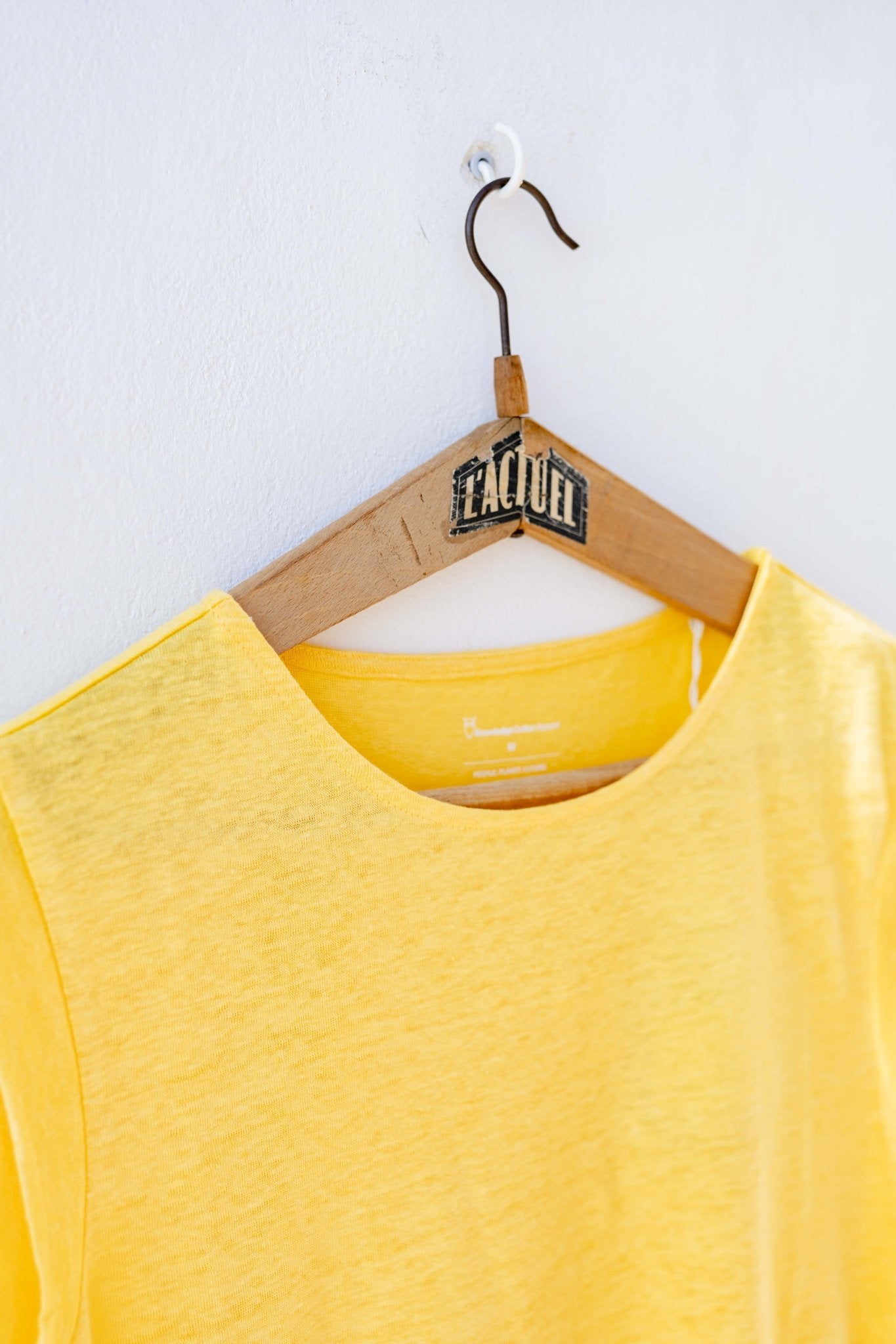 T-shirt Women - Sleeveless Linen Yarrow tee shirt