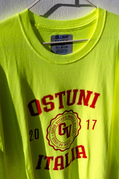 T-shirt - Yellow Fluo Team Ostuni Unisex