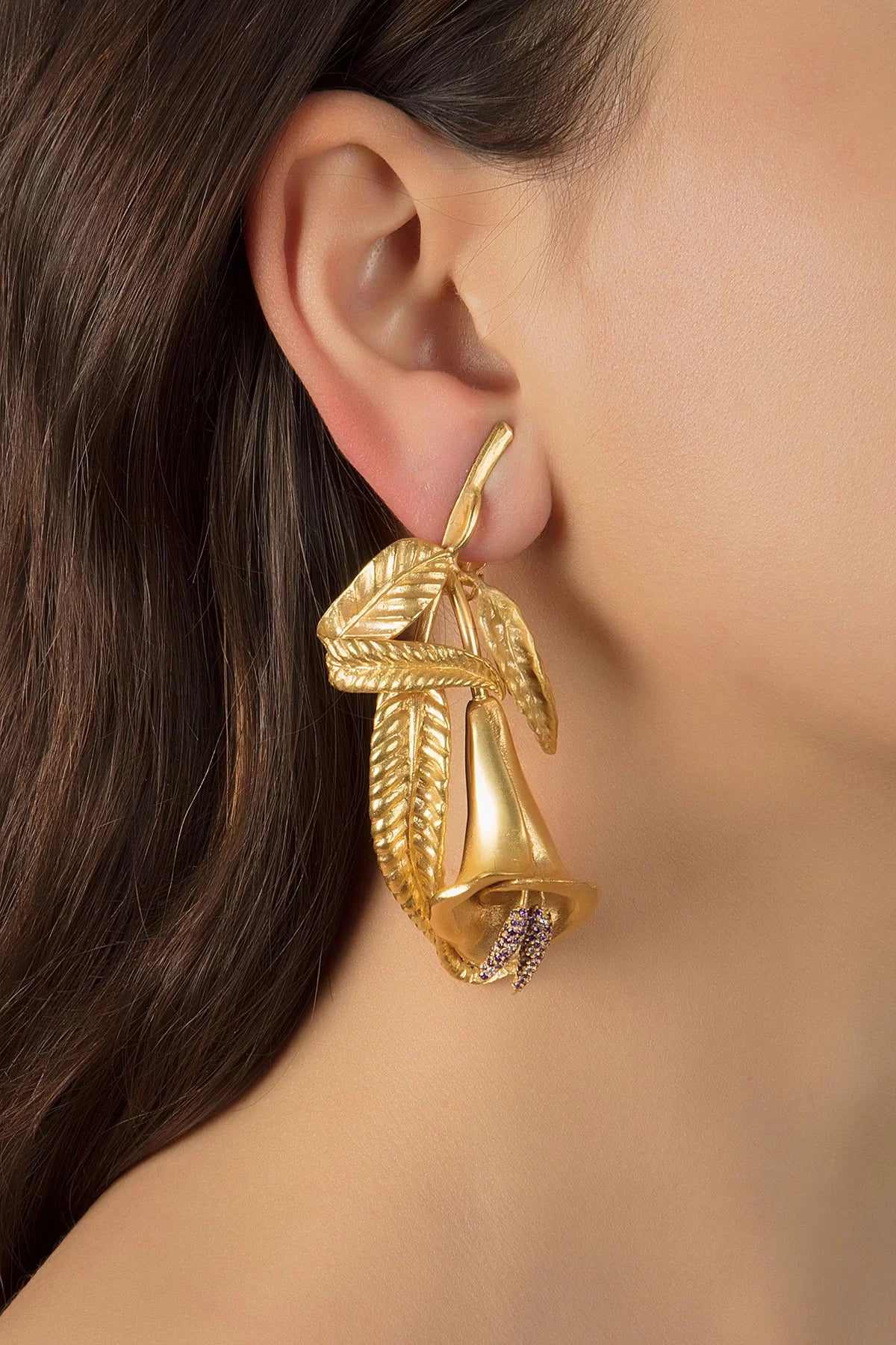 Earrings - CALLA GOLD